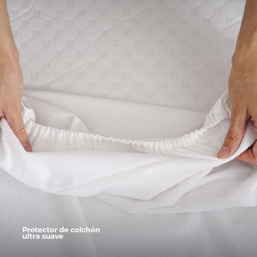 Protector de colchón impermeable ultra suave